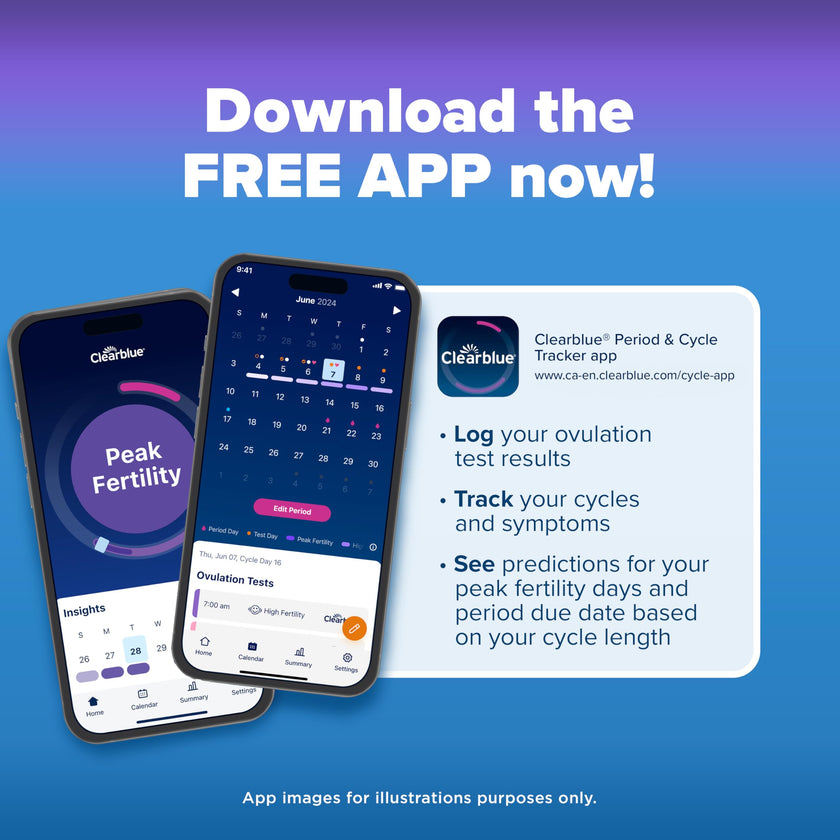 Clearblue Digital Ovulation Test Predictor Kit, Plus Bonus Rapid Detection Pregnancy Test, 20 Ovulation Tests & 1 Pregnancy Test 🍁 All In One Marketplace Canada