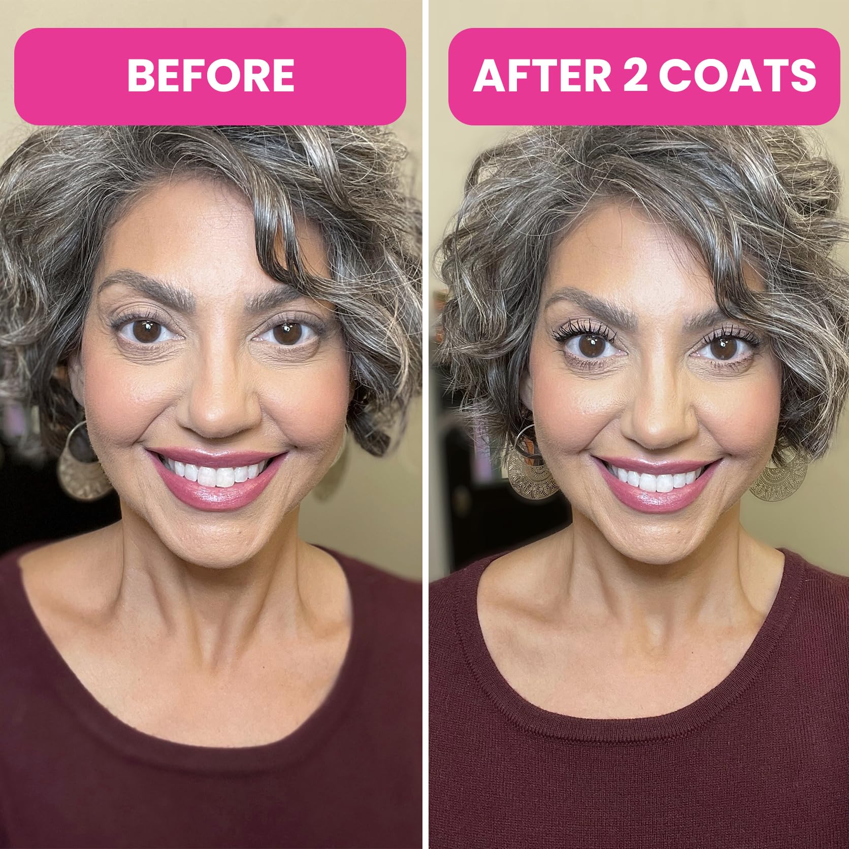 Prime Prometics PrimeLash Mascara for Women over 50 – Volumizing, Incredible Length in 2 Coats – Long-Stay, Zero Clumps, Hypoallergenic (Black) 🍁 All In One Marketplace Canada