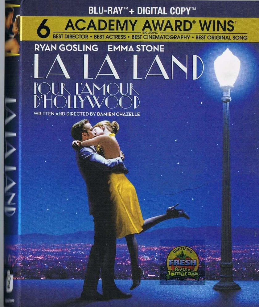 La La Land / Pour L'Amour D'Hollywood (Blu-ray + Digital Copy) Language & Subtitles: English, French & Spanish