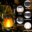 iBaycon 2 Pack Gen2 Solar Lantern Lights USB Ultra-Real Flame, Warm White 🍁 All In One Marketplace Canada