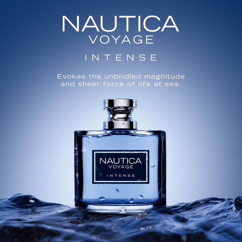Nautica Voyage Intense Eau de Toilette for Men, Fresh, Aquatic Fougère, Masculine Fragrance,100ml 🍁 All In One Marketplace Canada