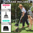 THRISEED Dog Pooper Scooper, Durable Dog Poop Tray and Long Handle Rake Set for Large Medium Small Dogs, Heavy Duty Pet Suppliers 🍁 All In One Marketplace Canada