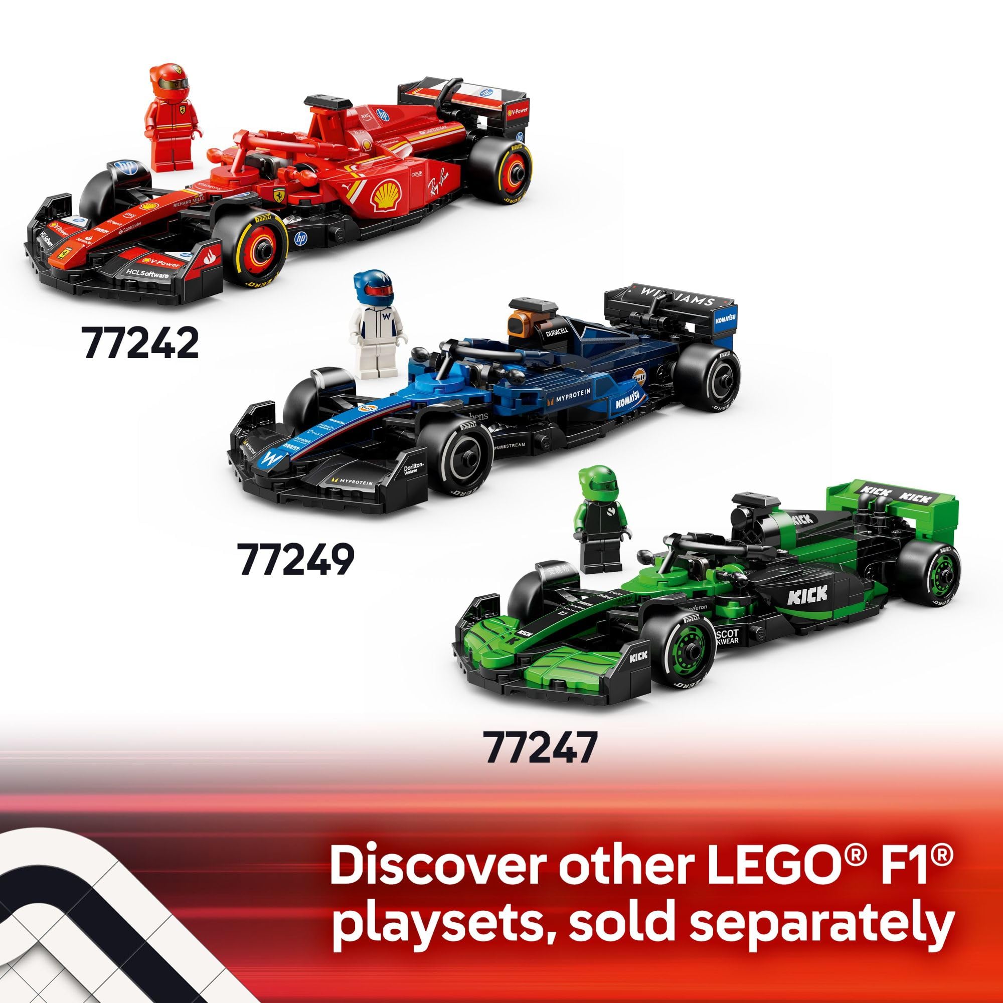 EGO Speed Champions Aston Martin Aramco F1 AMR24 Race Car Toy - Building Set for Kids, Boys & Girls, Ages 10+ - Toy Car for F1 Fans - Gift Idea for Birthday - 77245 🍁 All In One Marketplace Canada