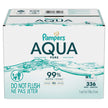 Pampers Aqua Pure Baby Wipes, 99% Water, Fragrance Free, 336 Baby Wipes Total (6X Flip-Top Packs) 🍁 All In One Marketplace Canada