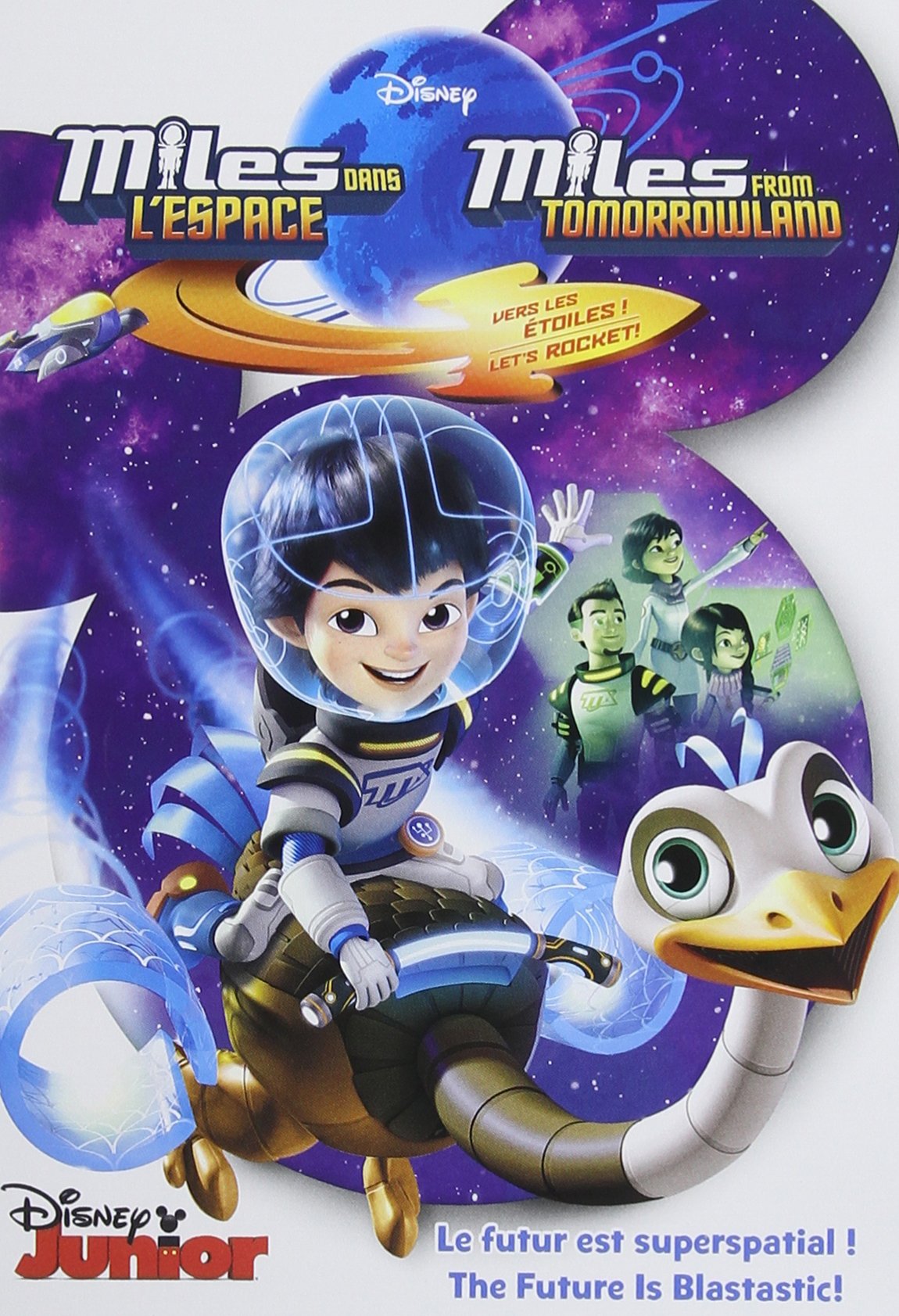 Miles dans l’espace et foncez… Vers les étoiles (Bilingual)