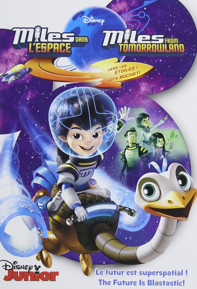 Miles dans l’espace et foncez… Vers les étoiles (Bilingual)