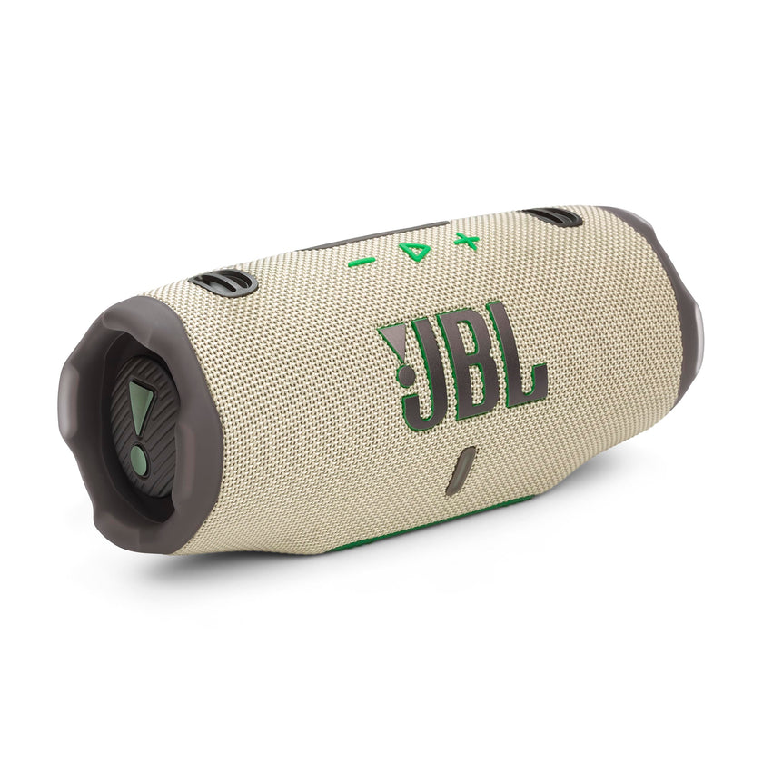 JBL Charge 6 - Portable Waterproof & Drop-Proof Bluetooth Speaker, Bold Pro Sound with AI Sound Boost, 28Hrs of Playtime, Built-in powerbank & Comes with a Sturdy/Removable Carrying Strap (Sand) 🍁 All In One Marketplace Canada
