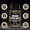 Organic Black Maca for Men & Women DHE 3000mg (Industry Strongest) with 5mg Bioperine per Capsule - Organic Gelatinized Maca for all Genders | 750 mg 4:1 Extract Maca Root / Maca Powder | Proudly Canadian | 4 Month Supply, Non-GMO, Vegan, Gluten Free, Soy