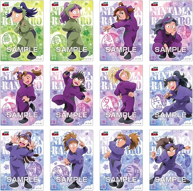 ENSKY Nintama Rantaro Clear Card Collection