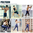 Polygon Pull Up Assist Resistance Exercise Bands, Heavy Duty Assistance Loop Mobility Band, for Body Stretching, Muscle Toning, Powerlifting, Resistance Training, Physical Therapy, Home Workouts(Set) 🍁 All In One Marketplace Canada