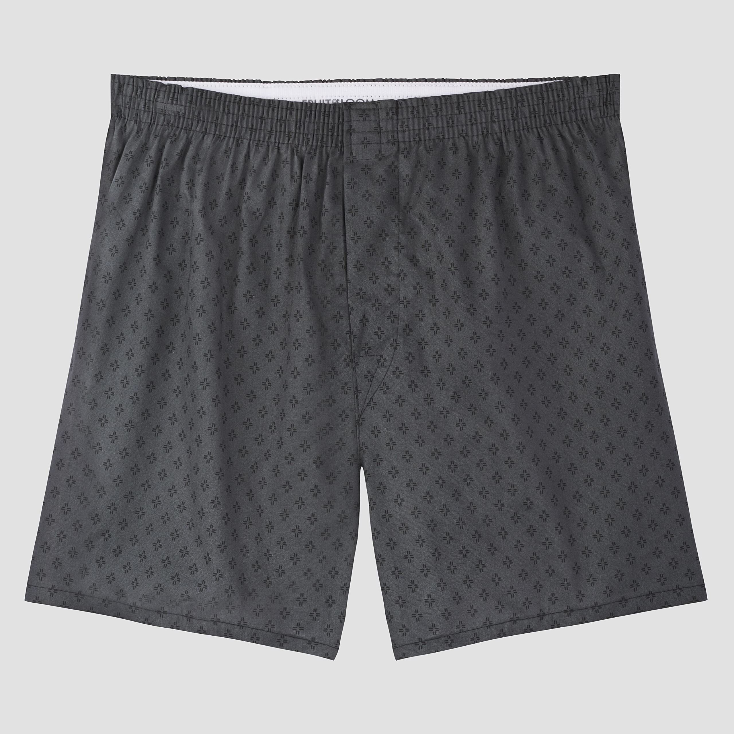 Fruit of the Loom Mens Comfort Casual Boxer Shorts, Assorted Colours, Large US 🍁 All In One Marketplace Canada