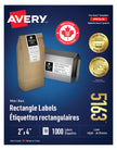 Avery TrueBlock Shipping Labels for Inkjet/Laser Printers, 2
