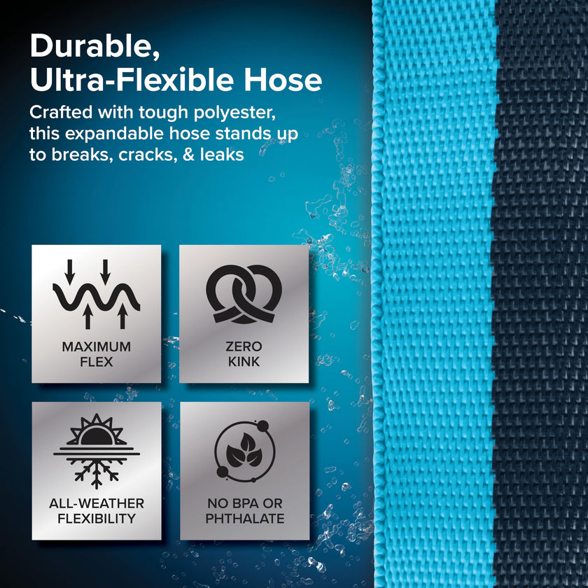 Camco EvoFlex2 25-ft Drinking Water Hose - RV Drinking Water Hose Reinforced with Fabric & Ultra Lightweight - Contains No Lead, No BPA & No Phthalate - Abrasion Resistant (22577) 🍁 All In One Marketplace Canada