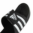adidas Unisex-Adult Adissage, Core Black/White/Core Black, 10 🍁 All In One Marketplace Canada
