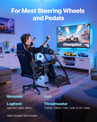 VEVOR Racing Wheel Stand, Adjustable & Foldable Simulator Stand for Logitech G29 G27 G920 G923, Thrustmaster T300RS T300GT T248 TS-PC TSXW Gaming Cockpit,Pedals Simulator NOT Included 🍁 All In One Marketplace Canada