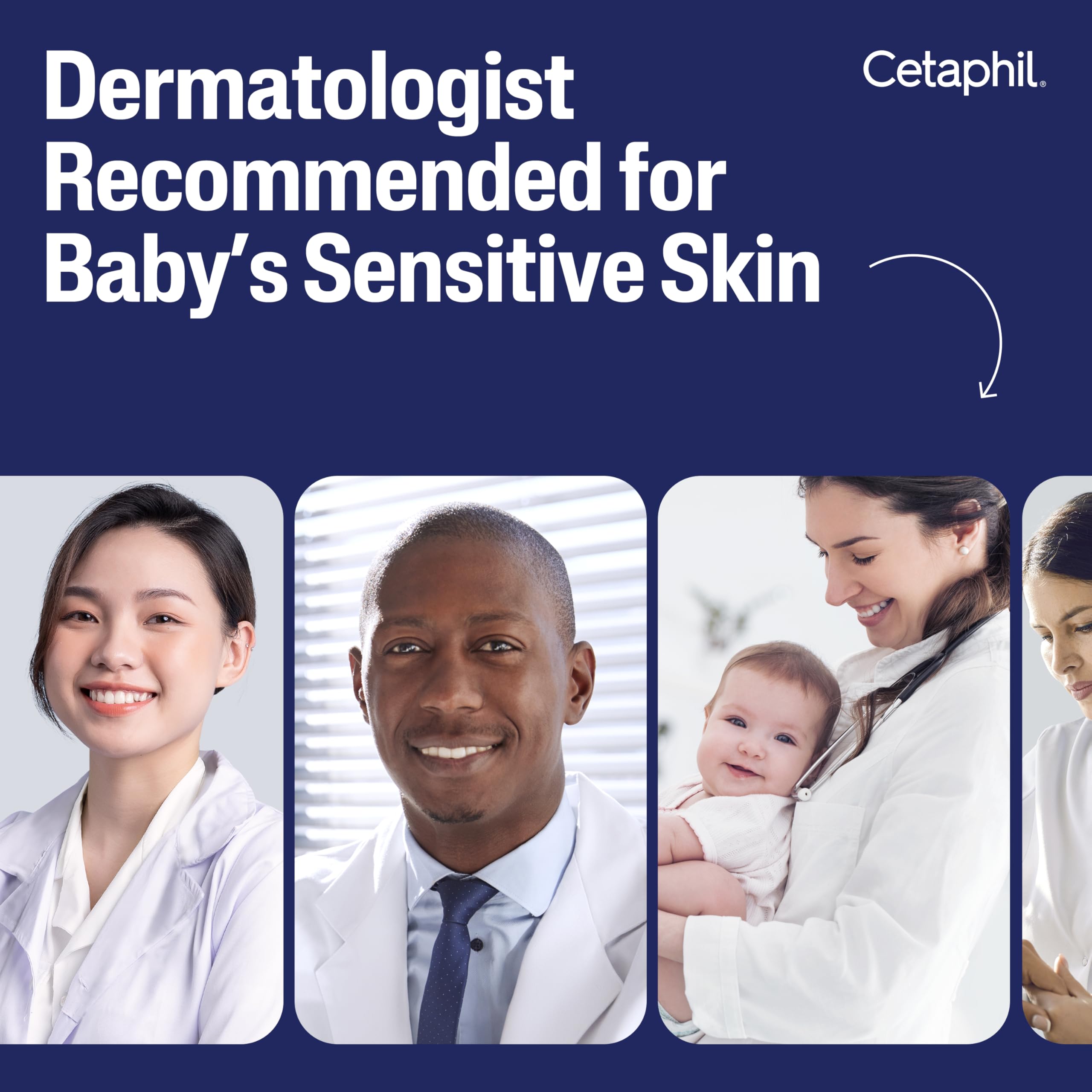Cetaphil Baby Gift Pack, Newborn Skincare Essentials Set, Baby Lotion, Wash & Shampoo, Moisturizing Oil, Dermatologist Recommended, Paraben Free, 3 Count 🍁 All In One Marketplace Canada