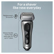Braun Series 8 Electric Shaver for Men with Precision Long Hair Trimmer, Wet and Dry Electric Razor with Charging Stand and Travel Case, 8517s Galvano Silver 🍁 All In One Marketplace Canada