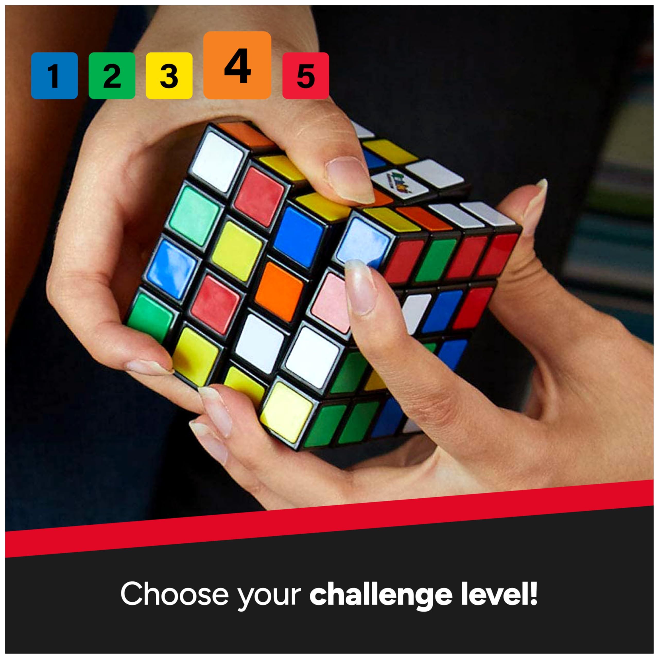 Rubik’s Cube, 4x4 Master Cube Color-Matching Puzzle, Bigger Bolder Version of the Classic, Packaging May Vary 🍁 All In One Marketplace Canada