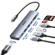 BENFEI 7-in-1 USB C Hub with HDMI(4K@60Hz), 2 USB-A, 1 USB-C Data, 100W Charge, SD/TF Card Reader, Silicone Tangle-Free Cable Compatible with MacBook Pro/Air, iPad Pro, iMac, iPhone 15 Pro/Pro Max 🍁 All In One Marketplace Canada