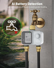 2027 New Upgrade Sprinkler Timer 2 Zone with Brass Inlet, Unistyle Water Timer for Garden Hose with Rain Delay and Manual Water/Automatic Irrigation, Hose Timers for Yard and Lawn Patio 🍁 All In One Marketplace Canada