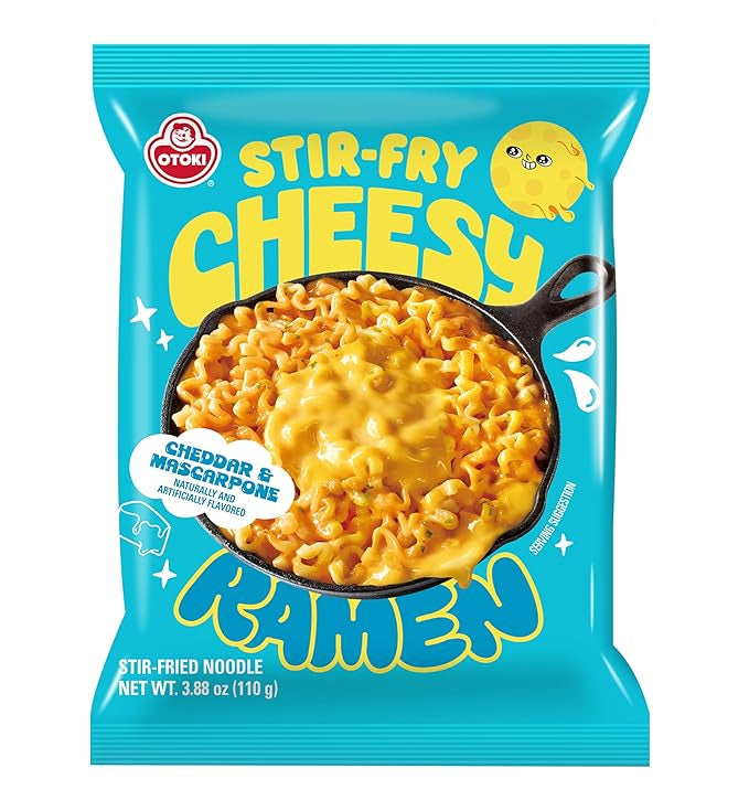 Ottogi Cheesy Stir-Fry Cheddar & Mascarpone Ramen
