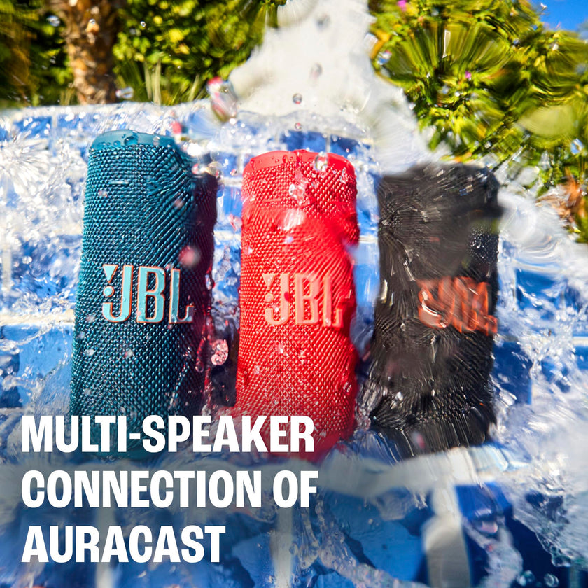 JBL Grip - Compact Bluetooth Speaker with Bold JBL Pro Sound and Ambient Light, up to 14 Hours of Playtime, Water, Dust and Drop-Proof (IP68), & Multi-Speaker Connection with Auracast (Black) 🍁 All In One Marketplace Canada