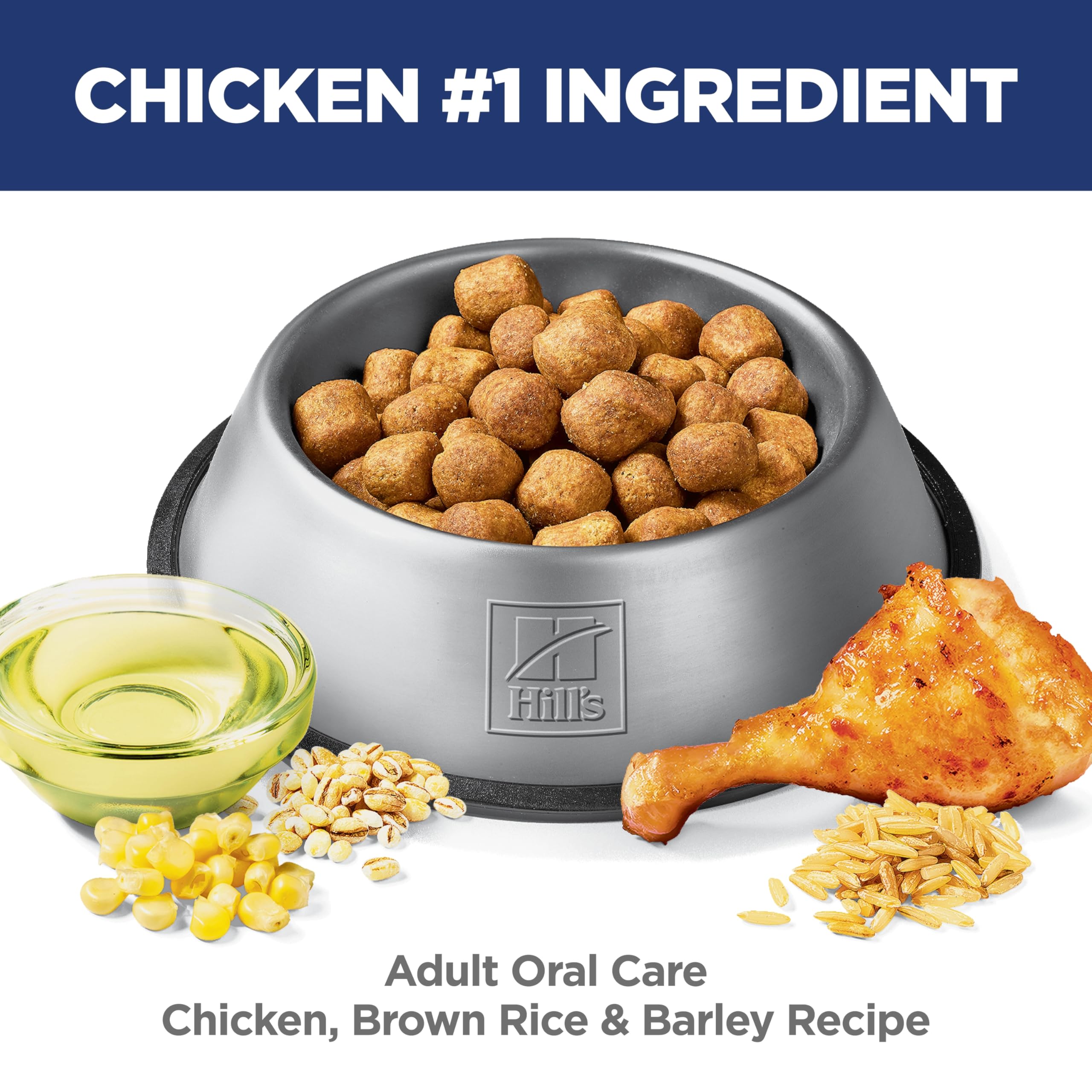 Hill's Science Diet Adult Oral Care Chicken, Rice & Barley Recipe Dry Dog Food 1.81 kg Bag 🍁 All In One Marketplace Canada