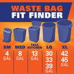 Hefty Recycling Trash/Garbage Bags (Blue, Kitchen Drawstring, 13 Gallon, 60 Count) 🍁 All In One Marketplace Canada