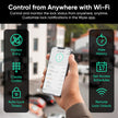 Wyze Auto-Lock Bolt v2, Fingerprint Keyless Entry Smart Lock, AI Learning Scanner with Wi-Fi Front Door Lock Deadbolt, Auto-Lock, 8 Months Battery, BHMA2, IP53, Anti-Peep Keypad, Backup Keys 🍁 All In One Marketplace Canada