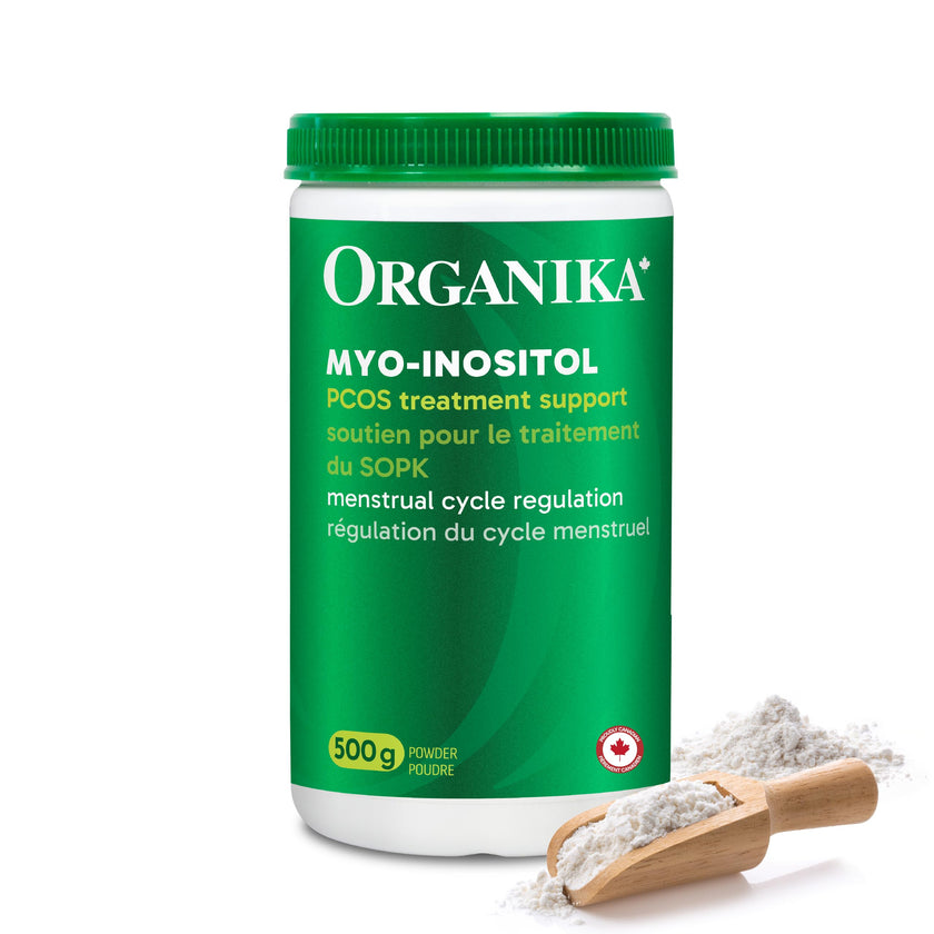 Organika Canadian-Made Inositol (Myo-Inositol)- Cellular Response, Mood Balance, Insulin Support- 500g 🍁 All In One Marketplace Canada