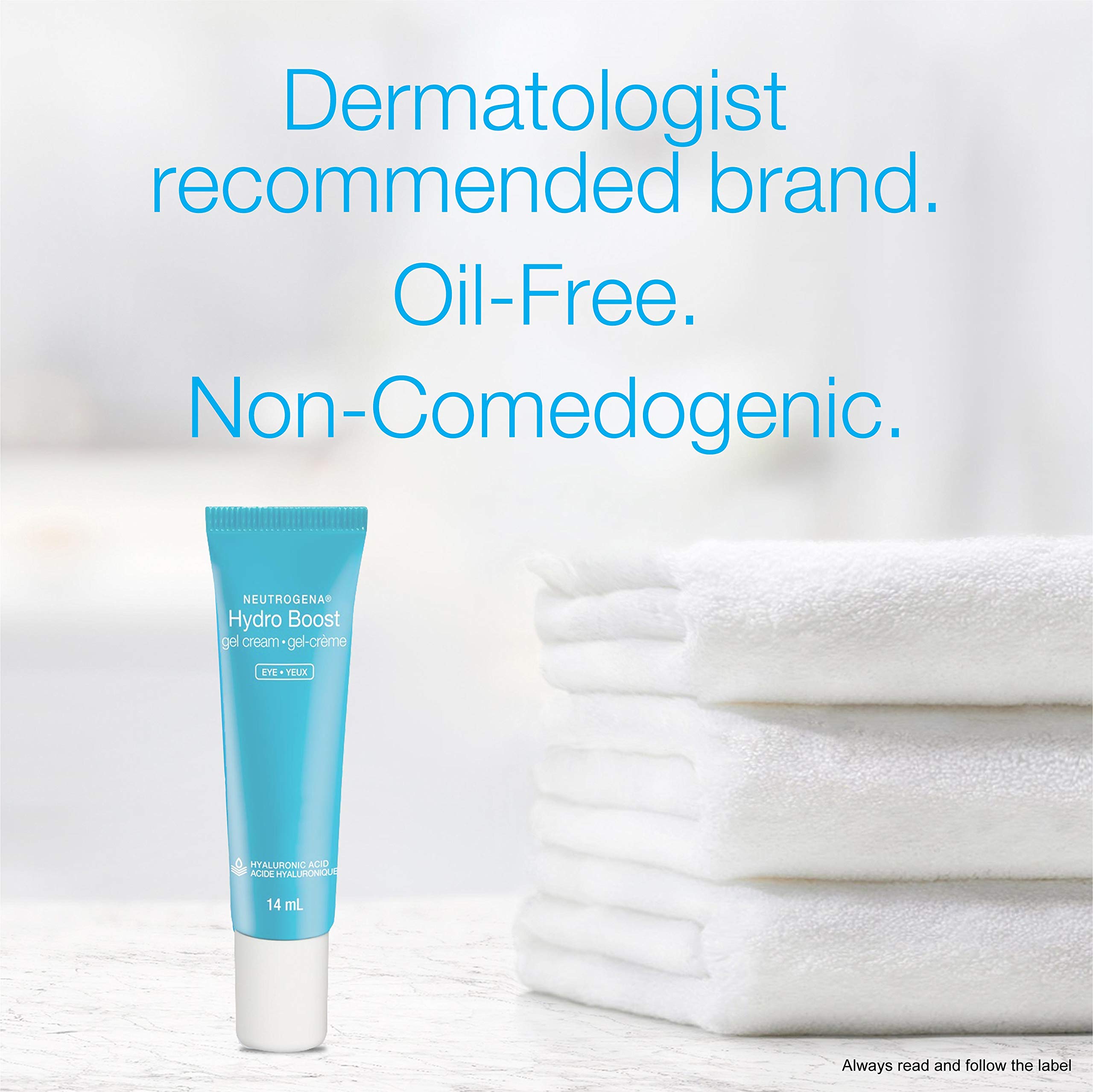 Neutrogena Hydro Boost Eye Cream, Under-Eye Moisturizer with Hyaluronic Acid, Fragrance Free and Non-Comedogenic, 14mL 🍁 All In One Marketplace Canada