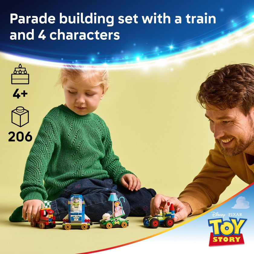 LEGO Disney and Pixar’s Toy Story Celebration Train & RC Car Toddler Toy - Sensory and Pretend Play Building Toy for Preschool Boys and Girls, Ages 4+ - Disney Gift Idea for Birthdays - 43264 🍁 All In One Marketplace Canada