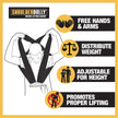 SHOULDER DOLLY Moving Straps - Lifting Strap for 2 Movers - Move, Lift, Carry, And Secure Furniture, Appliances, Heavy, Bulky Objects Safely, Efficiently, More Easily Like The Pros - Essential Moving Supplies - LD1000 🍁 All In One Marketplace Canada