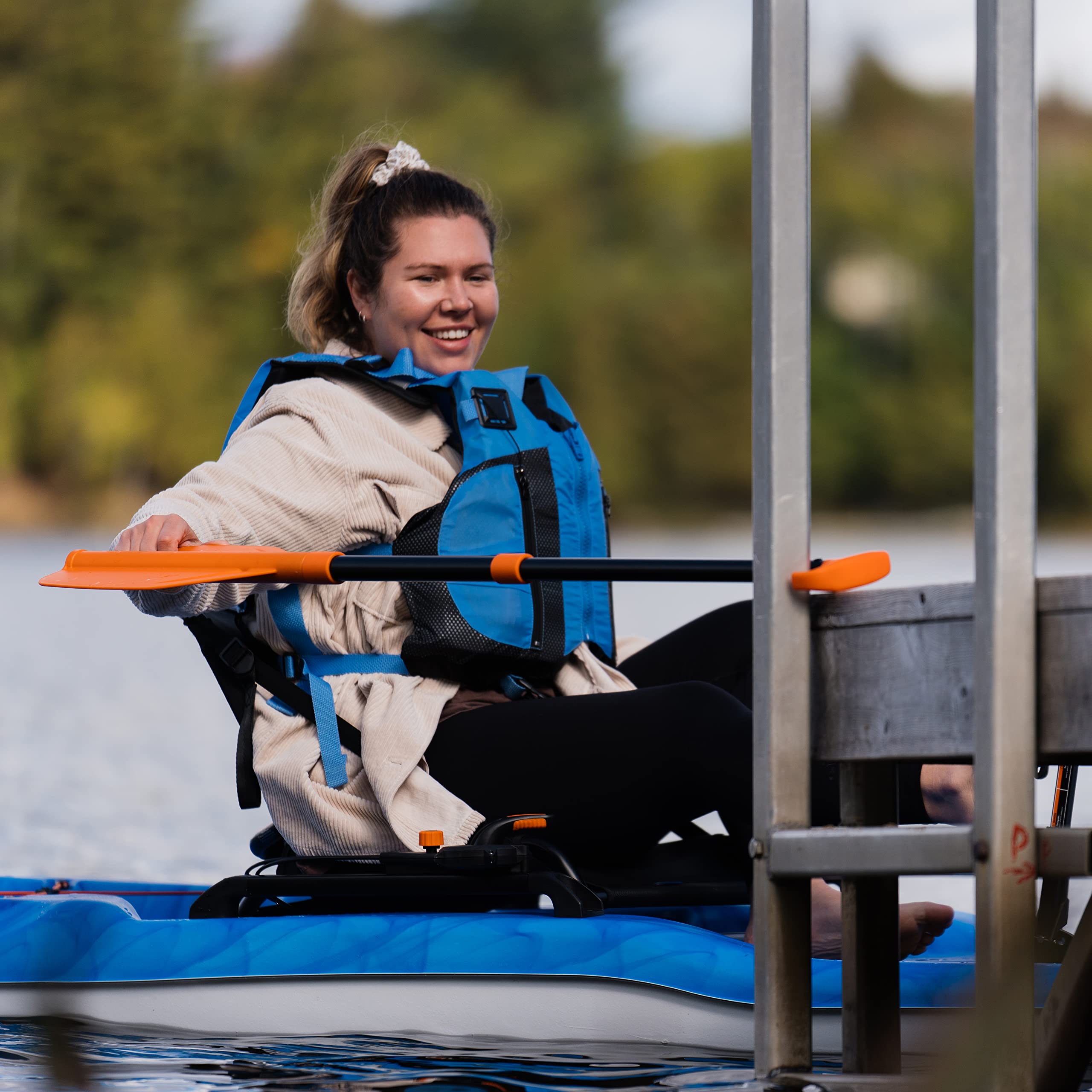 Pelican - Telescoping Universal Emergency Paddle - Collapsible Kayak Oar - Safety Boat Accessory 🍁 All In One Marketplace Canada