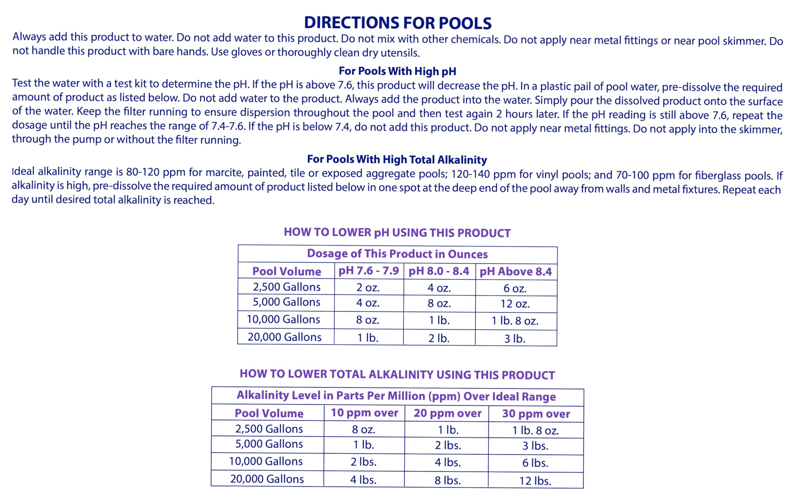 Robelle 6-Pounds Premium pH Down for Pools, Concentrated Sodium Bisulfate, Made in USA 🍁 All In One Marketplace Canada