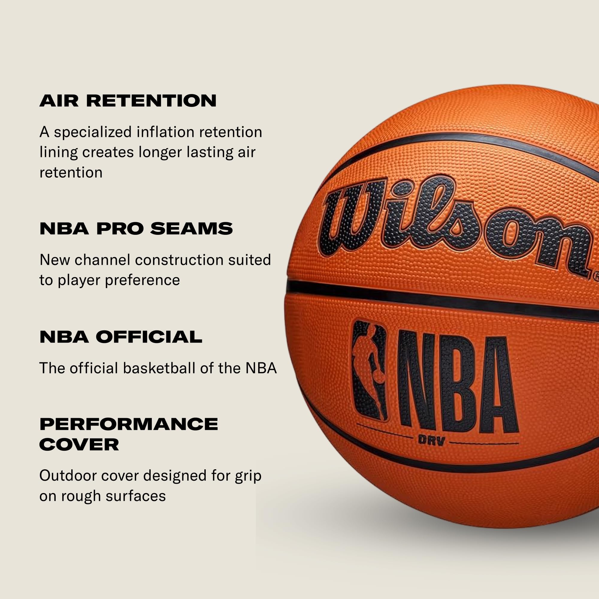 WILSON NBA DRV Basketball - Size 6-28.5