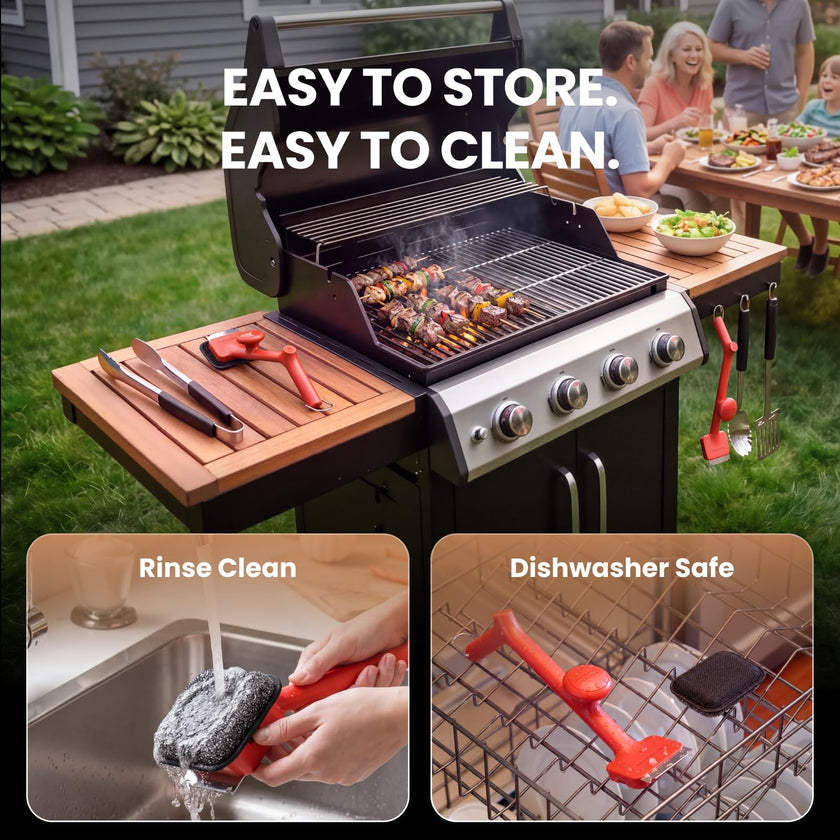 ThermoMaven BBQ Grill Brush Bristle Free - 17