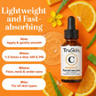 TruSkin Vitamin C Serum For Face – Anti Aging Formula with Vitamin C, Hyaluronic Acid, Vitamin E – Brightening Serum – Improve Appearance of Dark Spots, Tone, Fine Lines & Wrinkles, 1 Fl Oz 🍁 All In One Marketplace Canada
