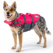 Outward Hound Granby Splash Dog Life Jacket with Handle, Reflective Floating Vest for Swimming & Boating, Maximum Buoyancy, All Skill Levels, Medium Dogs (21–27