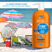 Sunzone | SUNSCREEN SPF 50+ Ultra Lotion | Broad Spectrum UVA/UVB Protection | Light, Non-Greasy, Water resistant (80 minutes) | Fragrance Free | 1L Bottle with pump | MADE IN CANADA 🍁 All In One Marketplace Canada