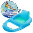 SwimWays Spring Float Premium Recliner Pool Lounger, Inflatable Pool Floats Adult with Fast Inflation for Ages 15 & Up, Sky Blue 🍁 All In One Marketplace Canada