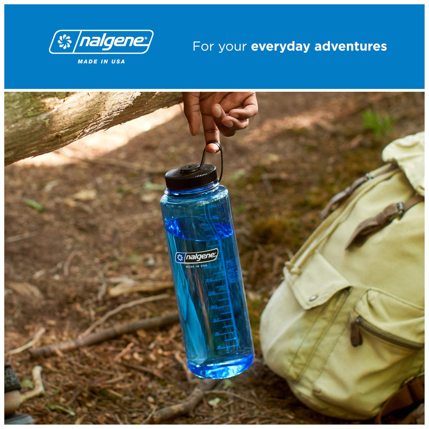 Nalgene 48 oz Wide Mouth Silo Water Bottle | BPA-Free, Durable & Leak Proof, Large & Lightweight for Hiking, Gym & Sports, Jade 🍁 All In One Marketplace Canada
