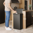 EKO Nova Sensor Trash Can, 21 Gallon/80 Liter Stainless Steel Rectangular Touchless Motion Sensor Trash Can, Matte Black 🍁 All In One Marketplace Canada