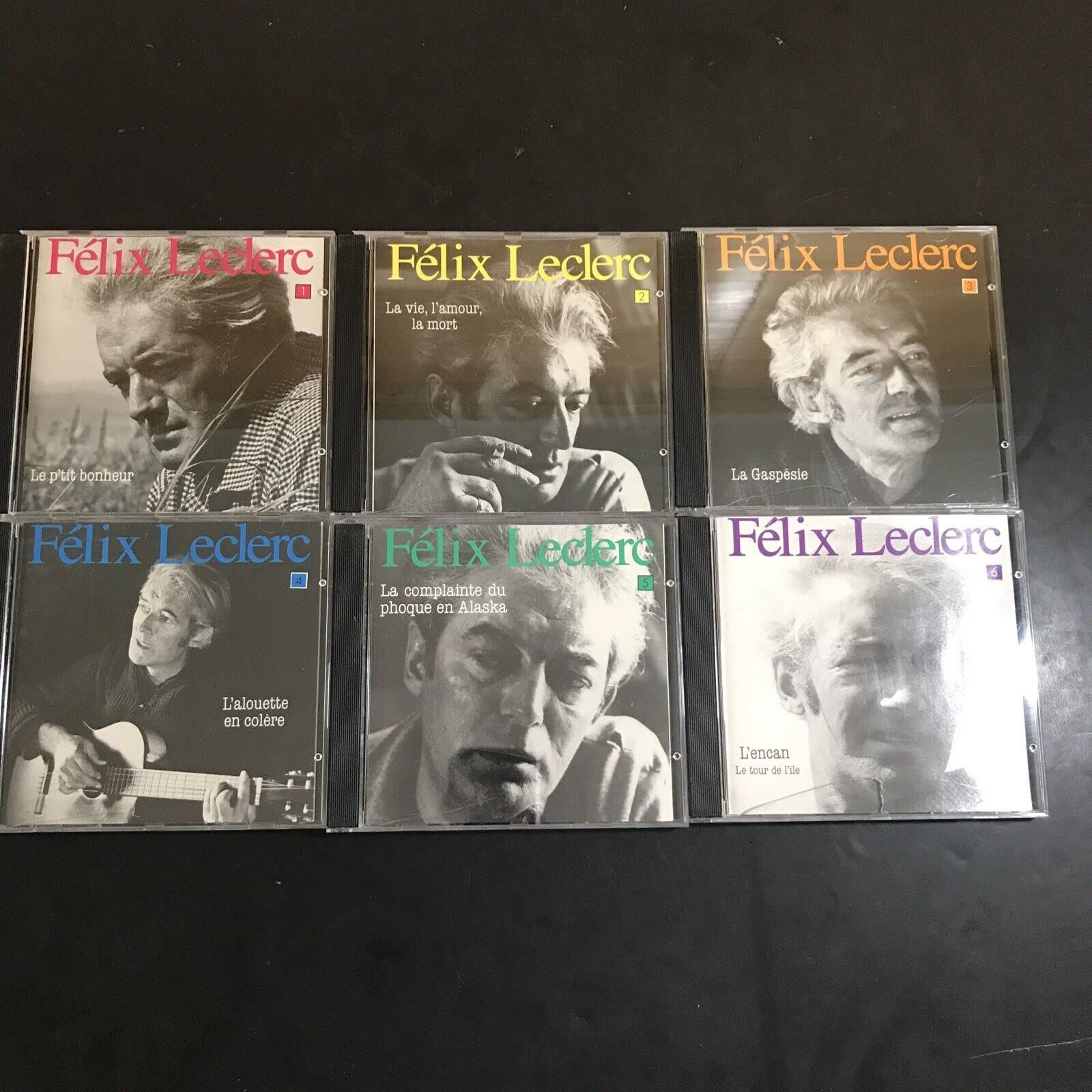 Le P'tit Bonheur - Le Coffret de Luxe offrant les Oeuvres de Felix Leclerc 1951-1975 (6CD)