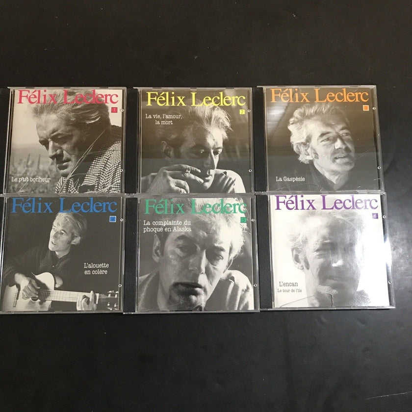 Le P'tit Bonheur - Le Coffret de Luxe offrant les Oeuvres de Felix Leclerc 1951-1975 (6CD)