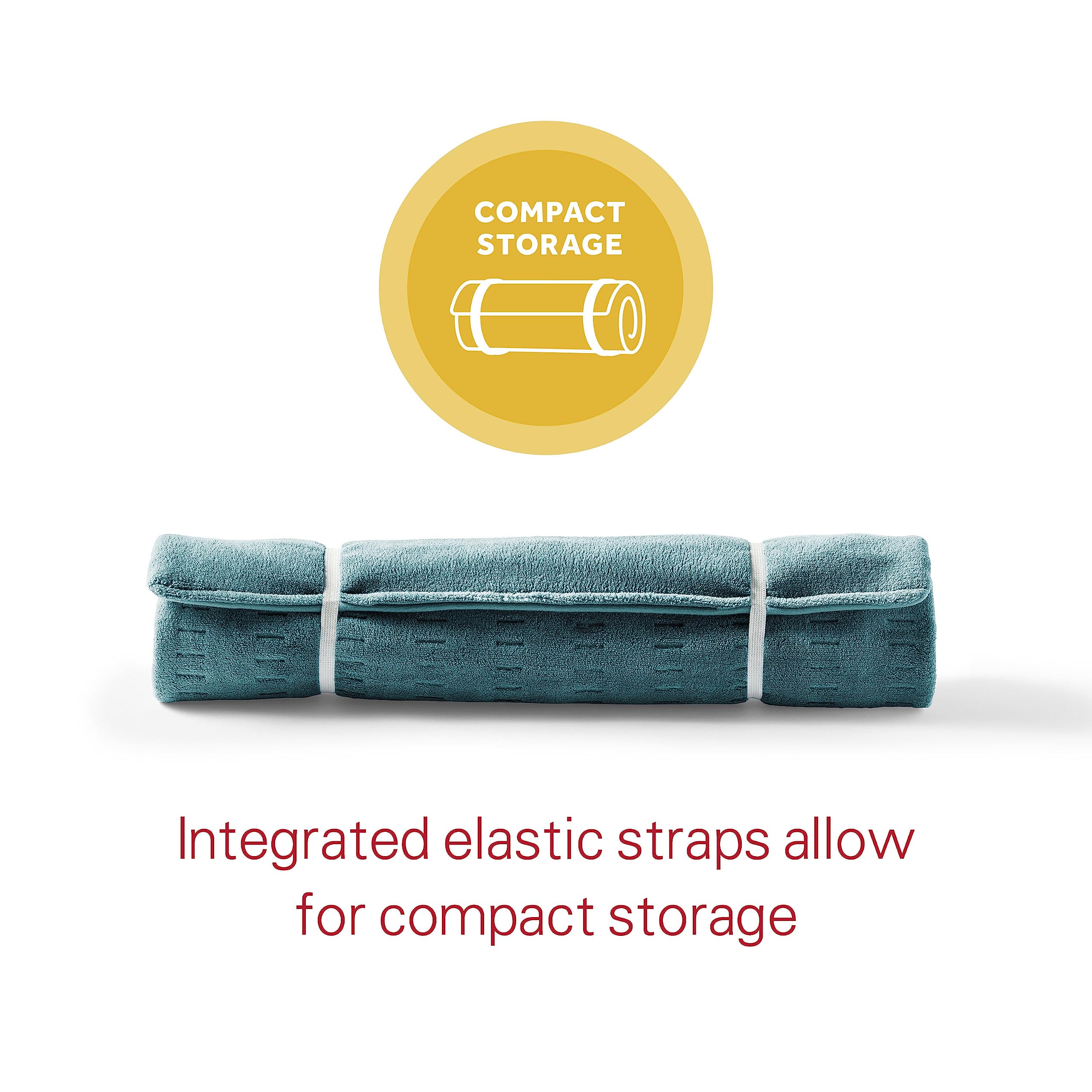 Sunbeam Premium XXL Size Heating Pad with Compact Storage | Electric Heating Pad for Back Pain & Larger Muscle Groups | 4 Heat Settings | 2 Hour Auto Shutoff | Moist Heat Option | 20 x 24 inch 🍁 All In One Marketplace Canada