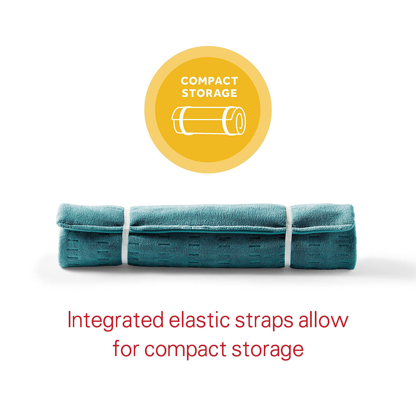 Sunbeam Premium XXL Size Heating Pad with Compact Storage | Electric Heating Pad for Back Pain & Larger Muscle Groups | 4 Heat Settings | 2 Hour Auto Shutoff | Moist Heat Option | 20 x 24 inch 🍁 All In One Marketplace Canada