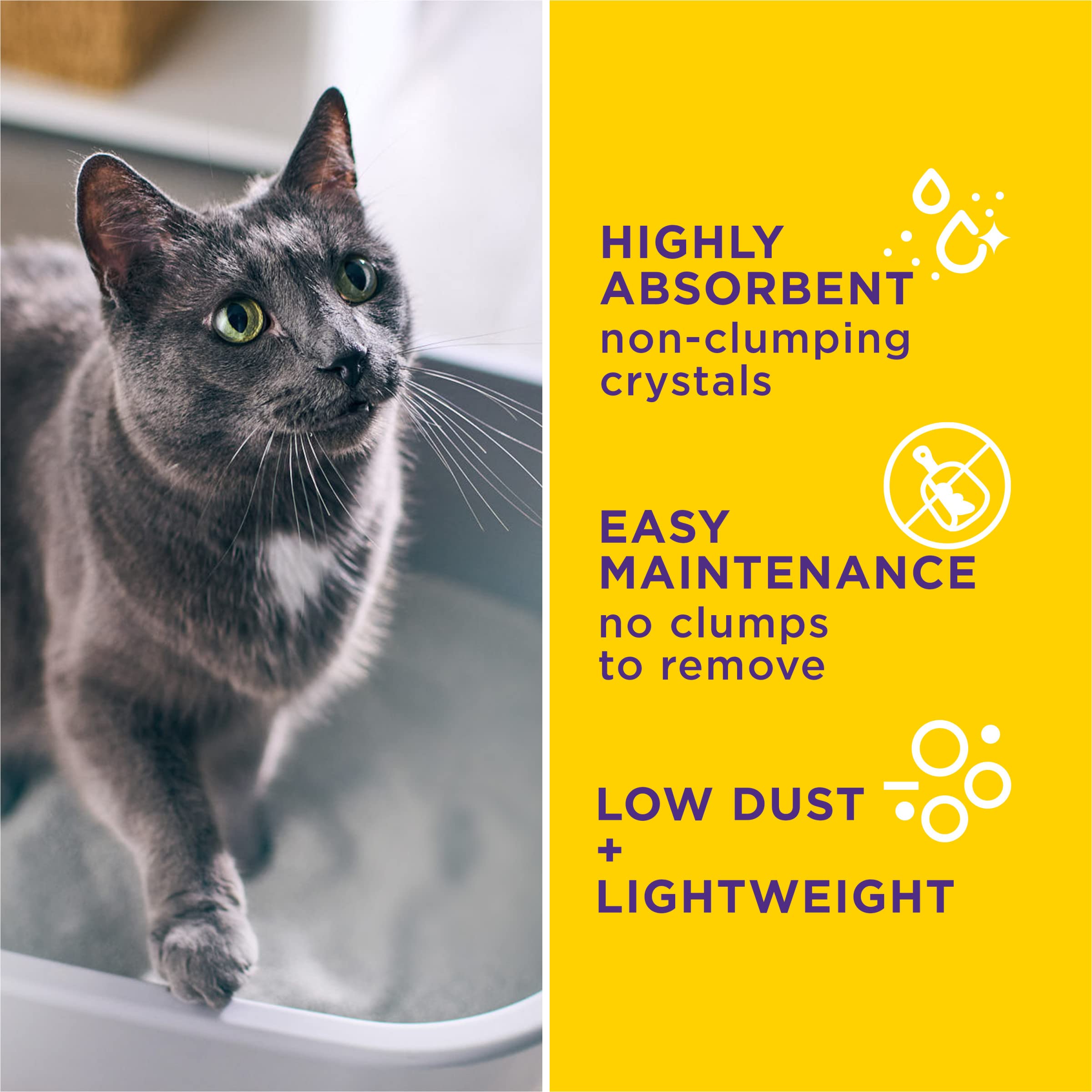 Purina Tidy Cats Tidy Care Alert Crystal Cat Litter - 8 lb. Bag 🍁 All In One Marketplace Canada