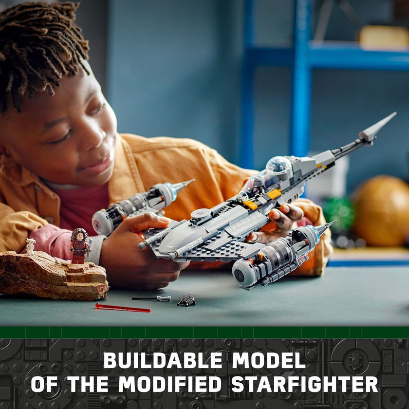 LEGO Star Wars The Mandalorian's N-1 Starfighter 75325 Building Set - The Book of Boba Fett, Featuring Baby Yoda Grogu and Droid Toy Figures, Birthday Gift idea for Kids, Boys & Girls Ages 9+ 🍁 All In One Marketplace Canada