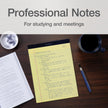 Oxford Legal Pads, 8.5 x 11 Inch, Wide Ruled, Yellow Paper, 50 Sheets per Pad, 12-Pack Notepads for School, Office, Lists, and Note Taking, Letter Size, Double-Sided Writing Pages 🍁 All In One Marketplace Canada